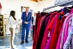 King Willem-Alexander Visits Interchurch Diaconal Consultation - Lelystad