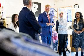 King Willem-Alexander Visits Interchurch Diaconal Consultation - Lelystad