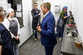 King Willem-Alexander Visits Interchurch Diaconal Consultation - Lelystad