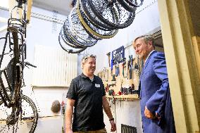 King Willem-Alexander Visits Interchurch Diaconal Consultation - Lelystad