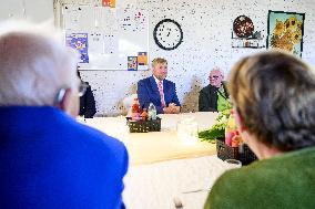 King Willem-Alexander Visits Interchurch Diaconal Consultation - Lelystad