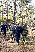Queen Maxima Visits Royal Netherlands Marechaussee Training - Netherlands
