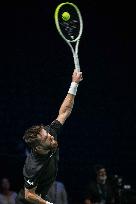 Corentin Moutet vs Reilly Opelka at Rolex Paris Masters 2025 in Paris FA