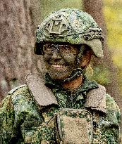 Queen Maxima Visits Royal Netherlands Marechaussee Training - Netherlands