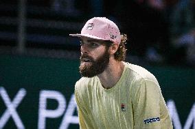 Corentin Moutet vs Reilly Opelka at Rolex Paris Masters 2025 in Paris FA