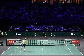 Corentin Moutet vs Reilly Opelka at Rolex Paris Masters 2025 in Paris FA