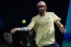 Corentin Moutet vs Reilly Opelka at Rolex Paris Masters 2025 in Paris FA