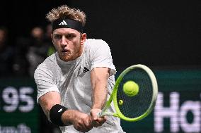 Valentin Royer vs Alejandro Davidovich Fokina at Rolex Paris Masters 2025 in Paris FA