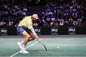 Corentin Moutet vs Reilly Opelka at Rolex Paris Masters 2025 in Paris FA