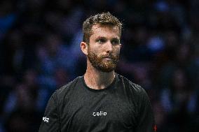 Corentin Moutet vs Reilly Opelka at Rolex Paris Masters 2025 in Paris FA
