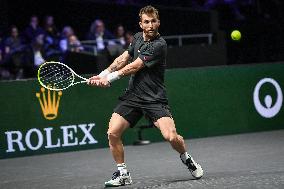 Corentin Moutet vs Reilly Opelka at Rolex Paris Masters 2025 in Paris FA