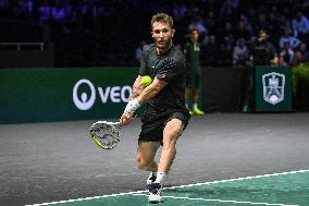 Corentin Moutet vs Reilly Opelka at Rolex Paris Masters 2025 in Paris FA