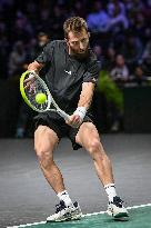 Corentin Moutet vs Reilly Opelka at Rolex Paris Masters 2025 in Paris FA