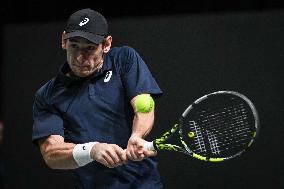 Valentin Royer vs Alejandro Davidovich Fokina at Rolex Paris Masters 2025 in Paris FA