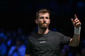 Corentin Moutet vs Reilly Opelka at Rolex Paris Masters 2025 in Paris FA