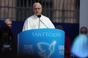 Pope Leo XIV participates in the International Meeting for Peace - Rome