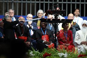 Pope Leo XIV participates in the International Meeting for Peace - Rome