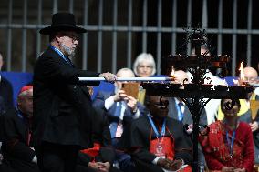 Pope Leo XIV participates in the International Meeting for Peace - Rome