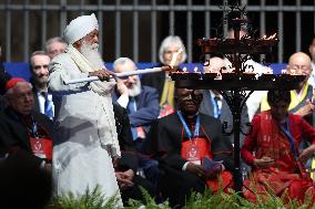 Pope Leo XIV participates in the International Meeting for Peace - Rome