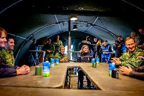 Queen Maxima Visit the Royal Marechaussee Training and Education Center - Netherlands