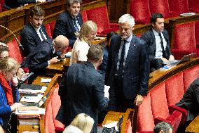 Questions to the government at the National Assembly - Paris