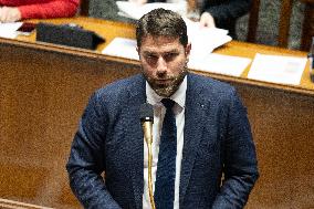 Questions to the government at the National Assembly - Paris