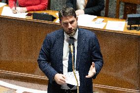 Questions to the government at the National Assembly - Paris