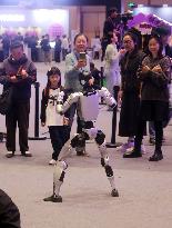 Robot Dancing at GLOBAL AI PLAYER CARNIVAL in Shanghai