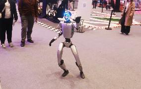 Robot Dancing at GLOBAL AI PLAYER CARNIVAL in Shanghai
