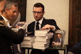 Launch of Jordan Bardella book - Paris