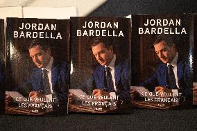Launch of Jordan Bardella book - Paris