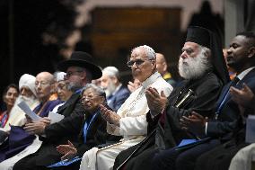 Pope Leo XIV At Meeting For Peace At The Colosseum - Rome