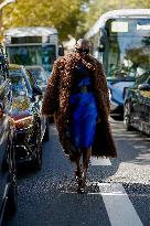 PFW - Akris Street Style