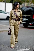 PFW - Akris Street Style