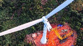 Wind Power Projects Construction in Yichun