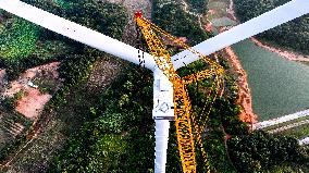 Wind Power Projects Construction in Yichun