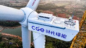 Wind Power Projects Construction in Yichun