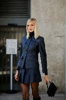 PFW - Akris Street Style