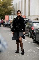 PFW - Akris Street Style