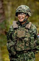 Queen Maxima Visit the Royal Marechaussee Training and Education Center - Netherlands