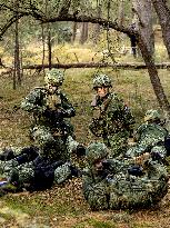 Queen Maxima Visit the Royal Marechaussee Training and Education Center - Netherlands