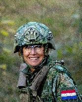 Queen Maxima Visit the Royal Marechaussee Training and Education Center - Netherlands