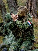 Queen Maxima Visit the Royal Marechaussee Training and Education Center - Netherlands