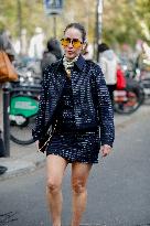 PFW - Akris Street Style