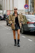 PFW - Akris Street Style