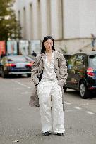 PFW - Akris Street Style