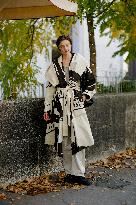 PFW - Akris Street Style