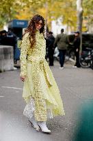 PFW - Akris Street Style