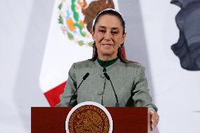 President Claudia Sheinbaum News Conference - Mexico