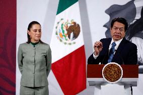 President Claudia Sheinbaum News Conference - Mexico